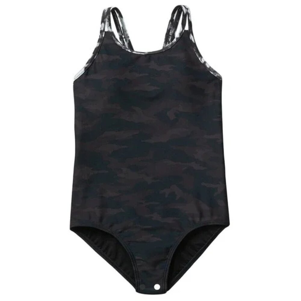 Athleta Girl One Piece Swimsuit - Camo Tie Dye - LARGE, Size 12